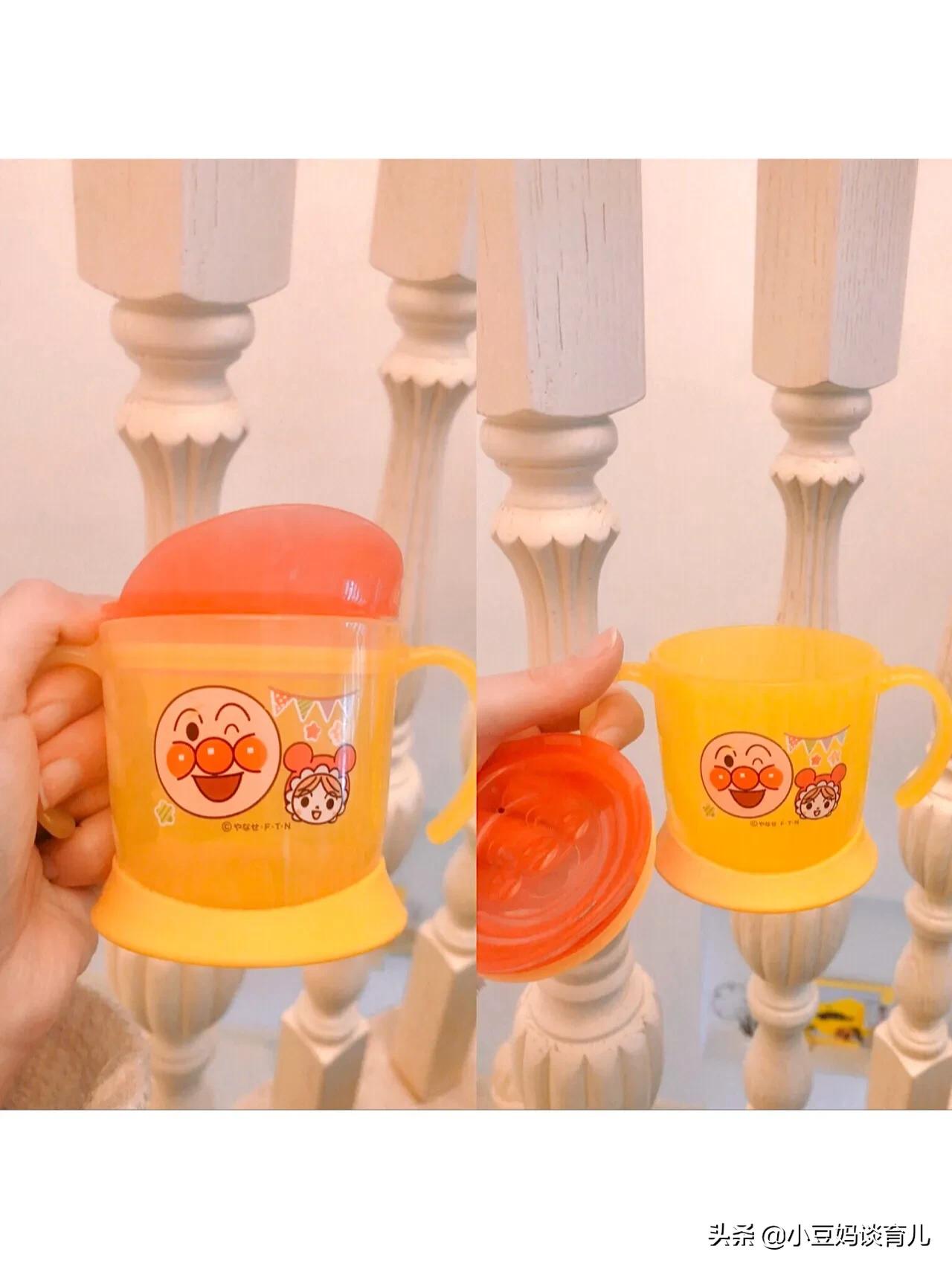 防漏儿童婴幼儿吸管学饮杯,宝宝学饮杯软吸管防漏防呛