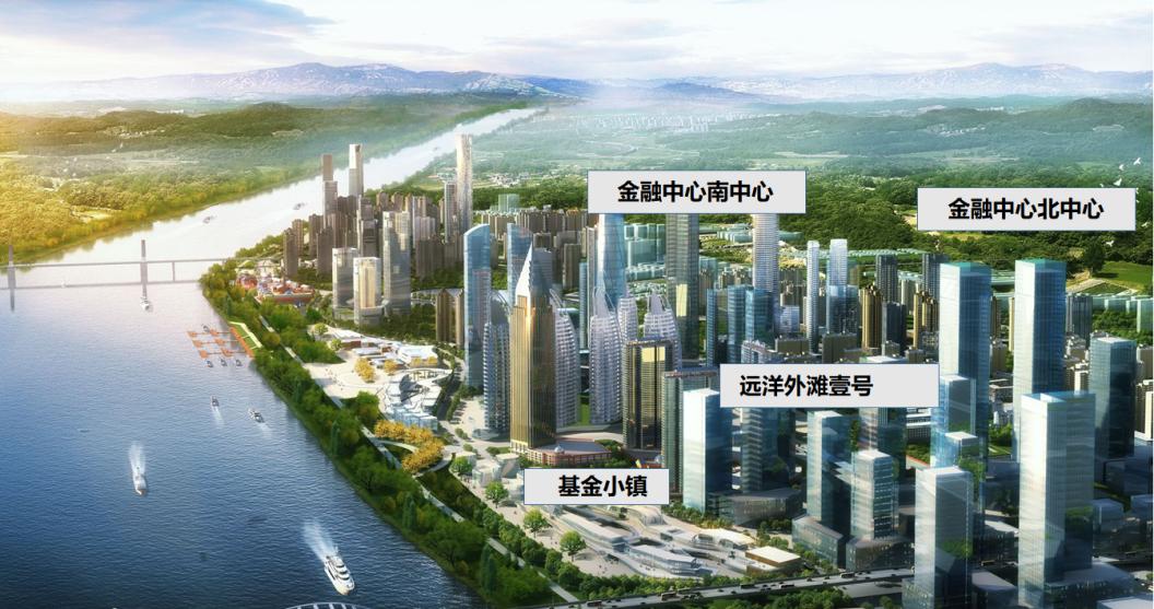 江津滨江新城最繁华地带,滨江繁华