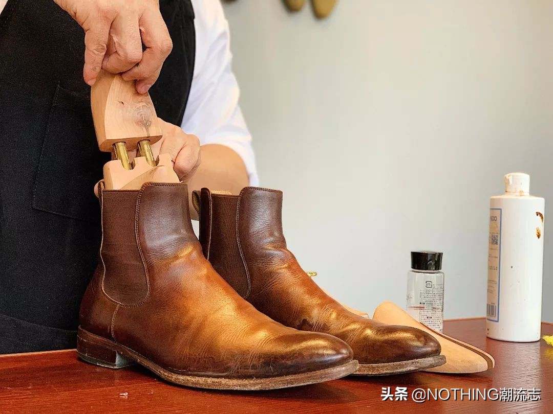 马腾皮靴护理,皮靴护理