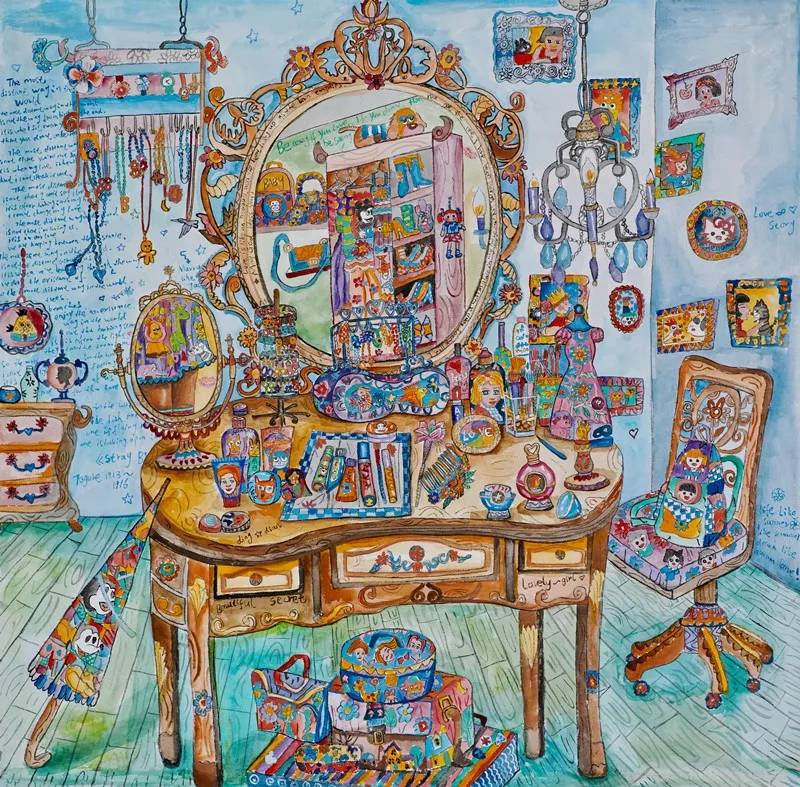 艺术者付甦丁典：香画王国与浪漫仙境