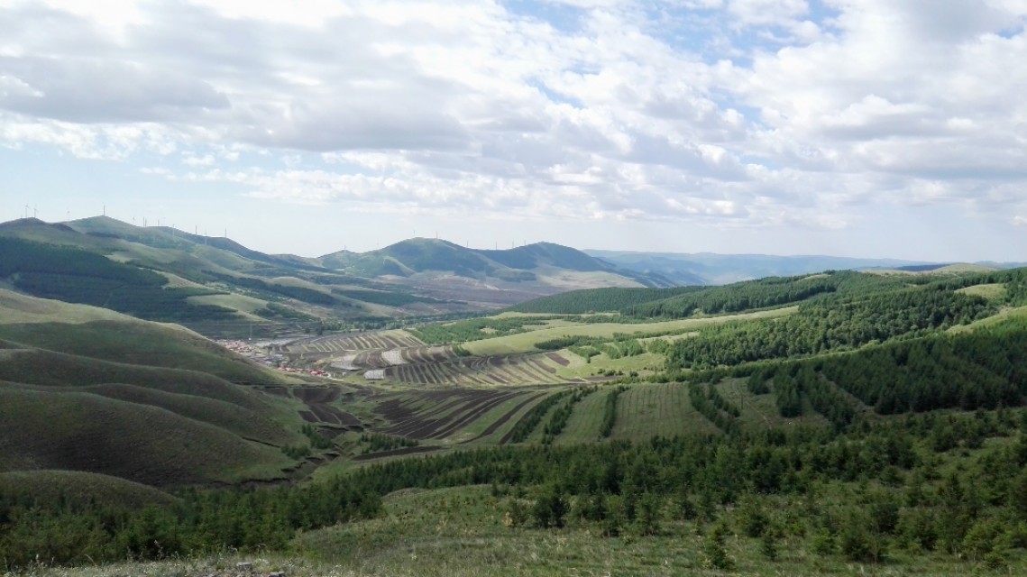 中国的66号公路张北草原天路图片,张北天路被誉为国内66号公路