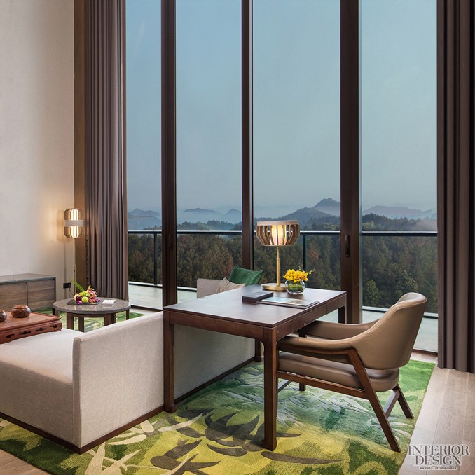 安吉悦榕庄湖景房和山景房,最好的悦榕庄