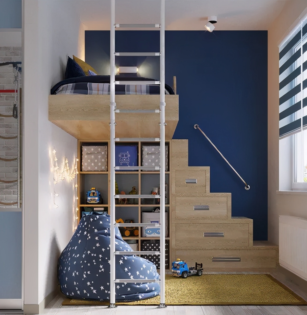 不足7平米的儿童房怎么装,儿童房太小怎么装比较好