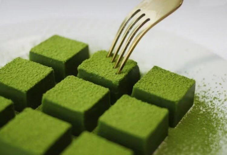 入口即化生巧,高颜值抹茶生巧