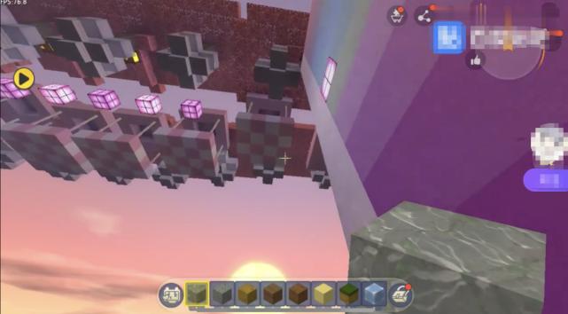 迷你世界创造跑酷,迷你世界汉堡元素跑酷合集