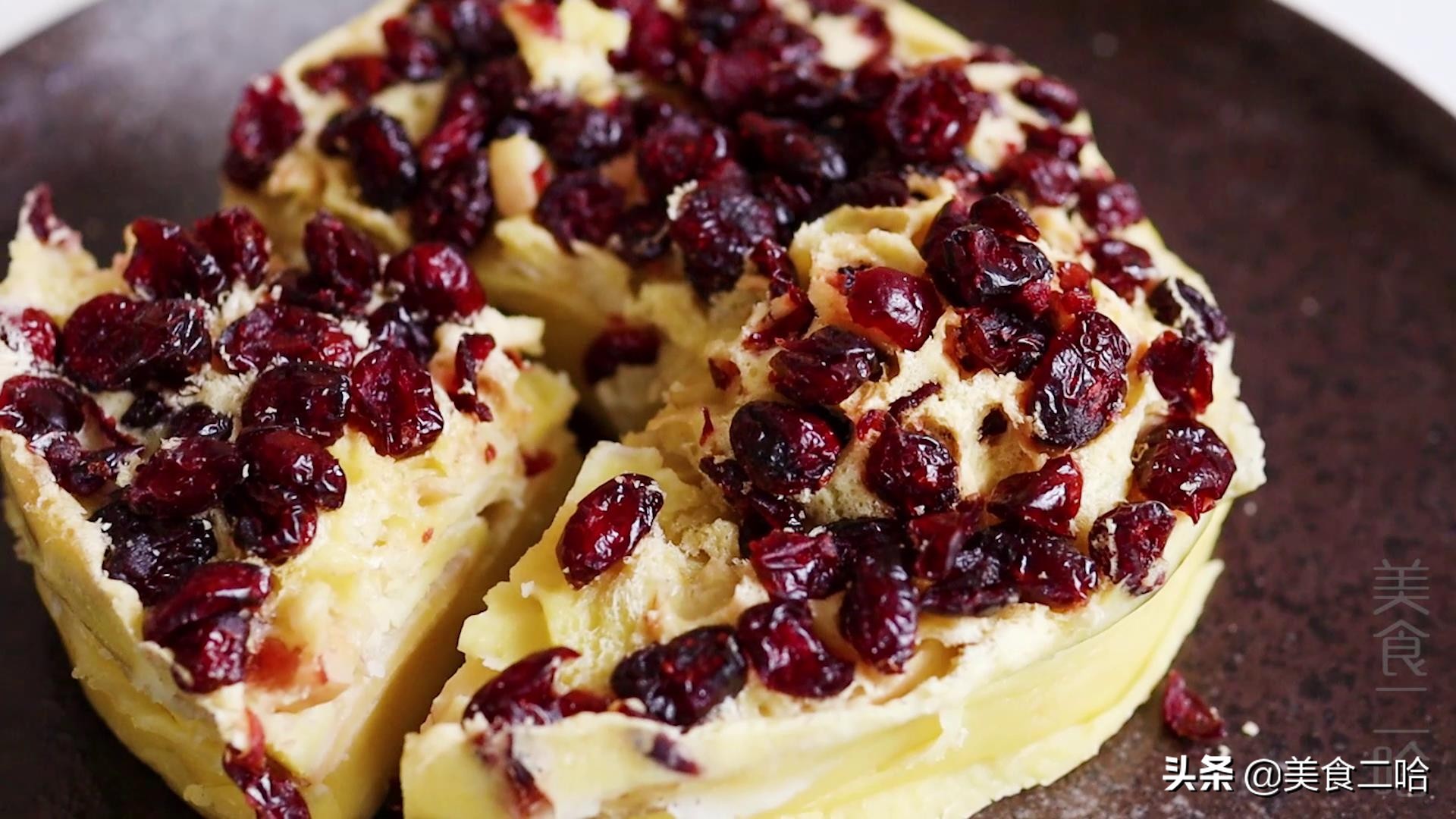 爆浆夹心蛋糕教程烤箱版,水果夹心蛋糕做法烤箱版