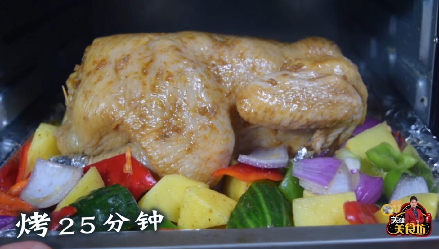 秘制烤鸡家常做法,烤鸡祖传秘制方法