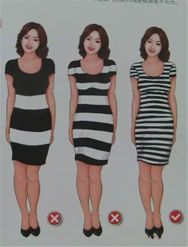 竖纹横纹你究竟适合穿哪个?很多人都搞错!难怪一直“瘦不下来”