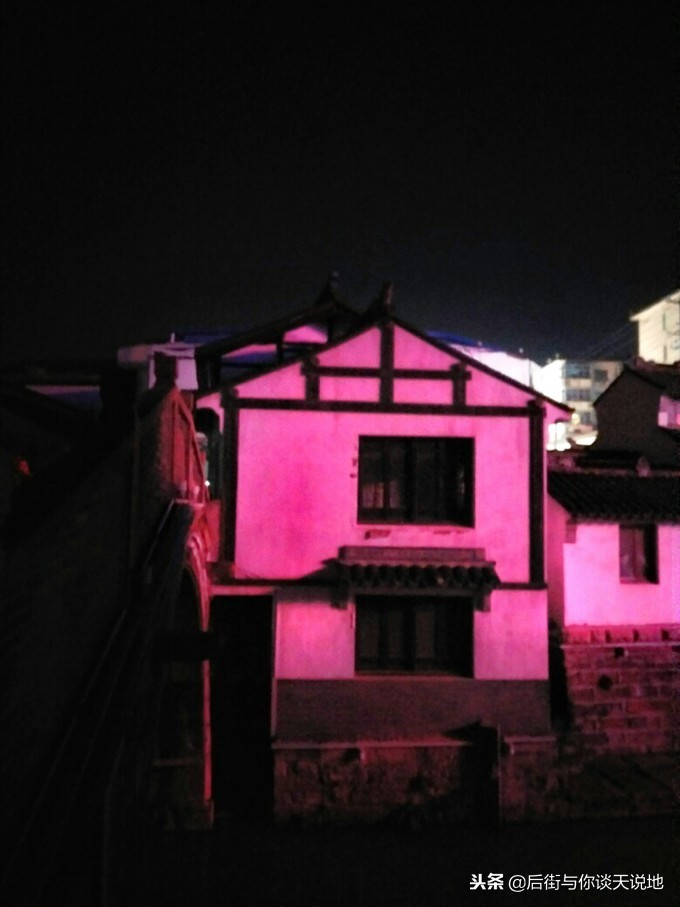 宝山月罗古镇,罗店古镇夜游