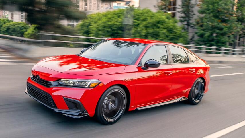 思域对比雅阁试驾,国外试驾本田思域1.0t