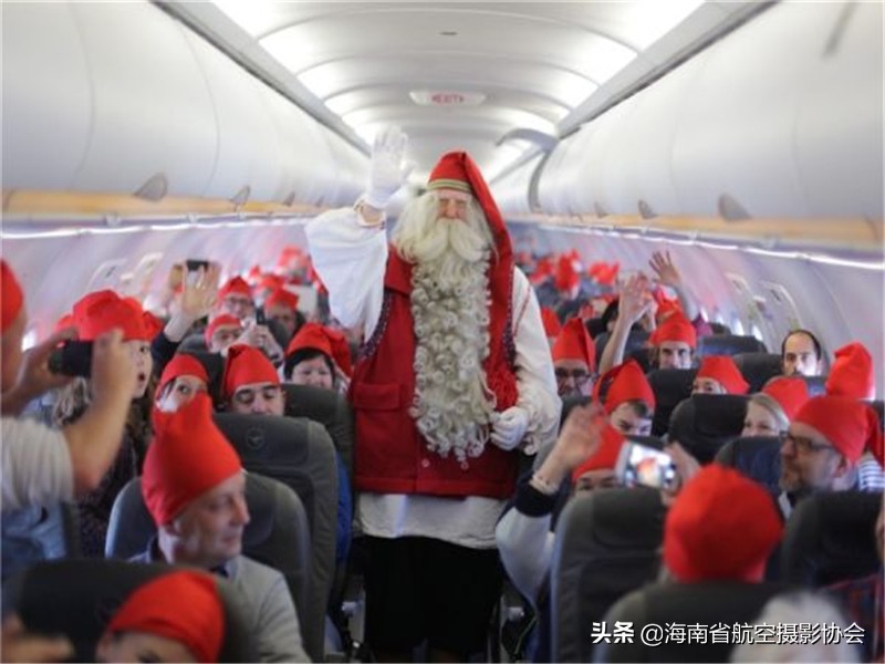 圣诞老人已出发，我们来数一数航空与圣诞文化碰撞出火花的二三事