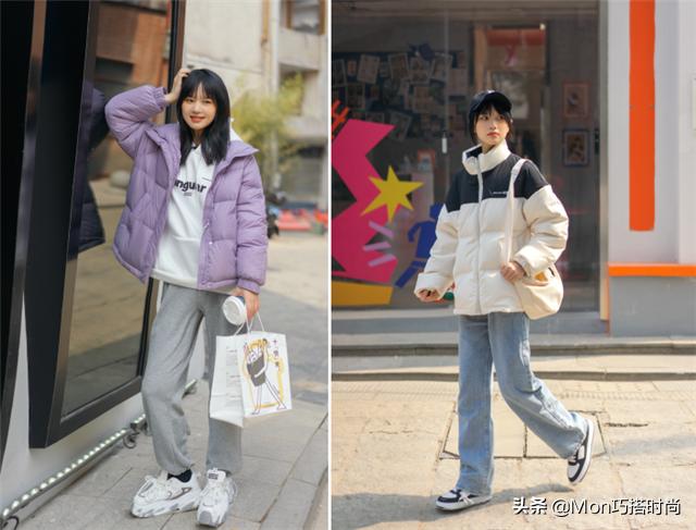 适合矮个子女穿的长款羽绒服,小个子穿长款羽绒服到哪里显高