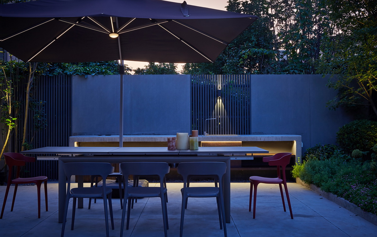 水泥地庭院花园,水泥的花园与森系的庭院有多新颖