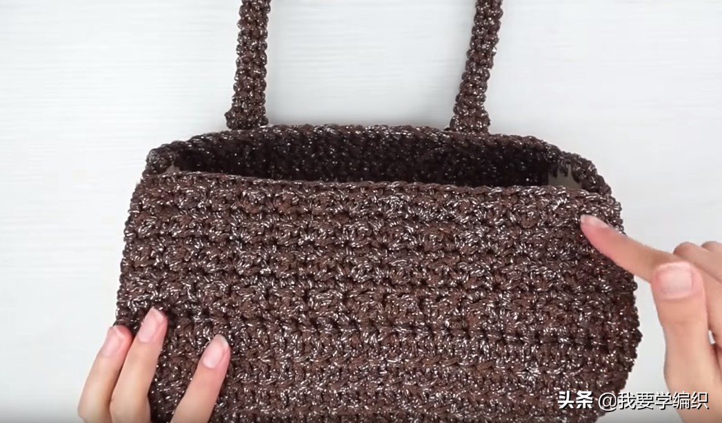 手提包编织教程简单又漂亮,简单又漂亮的包包手工制作方法