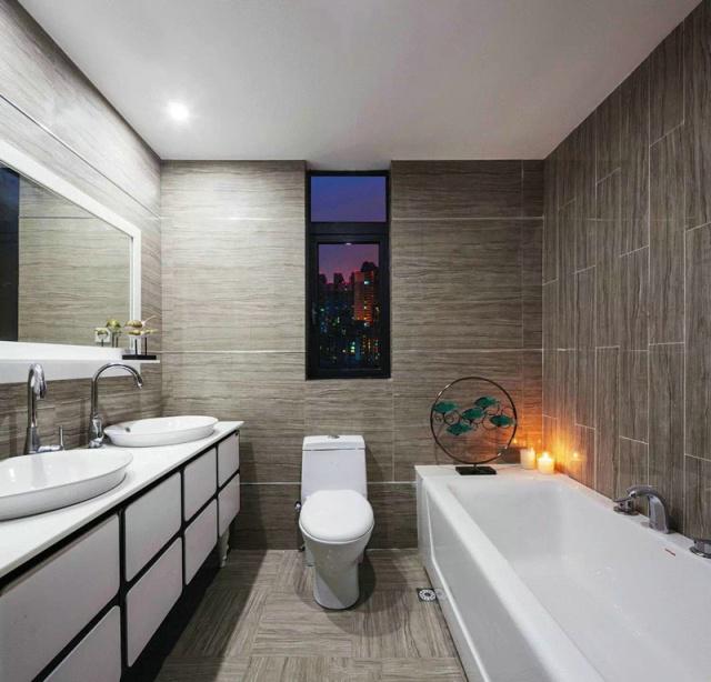 保定云水湾95平米装修效果,保定park湾一楼带小院