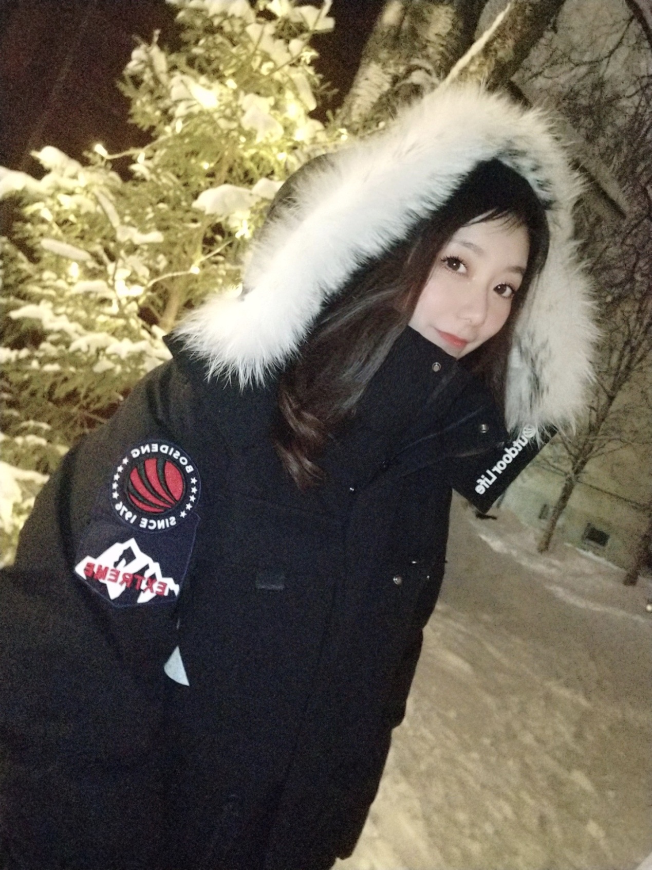 波司登羽绒服极寒穿搭,冬羽绒服高级感穿搭波司登