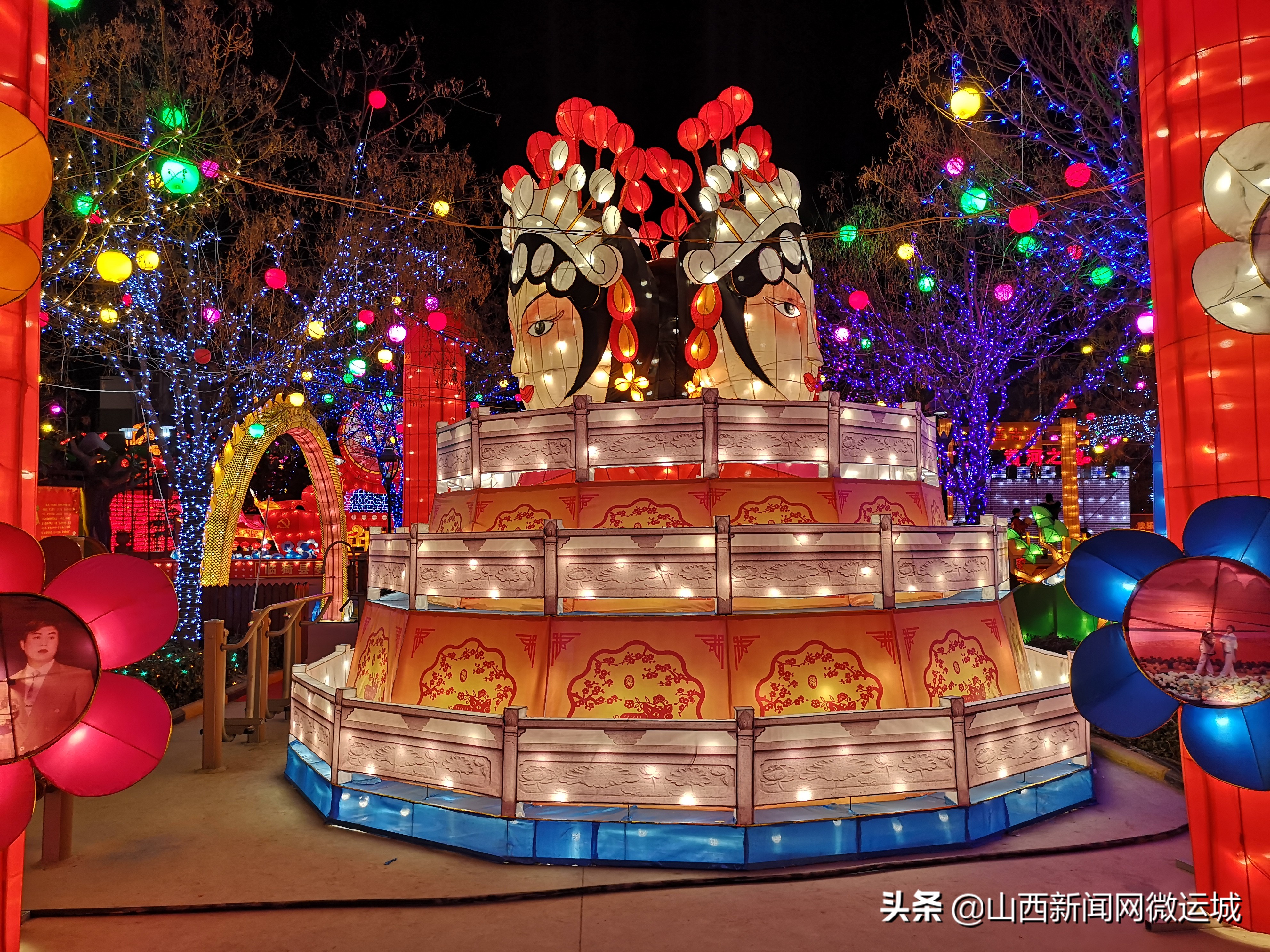 流光溢彩喜迎元宵佳节,流光溢彩迎新春