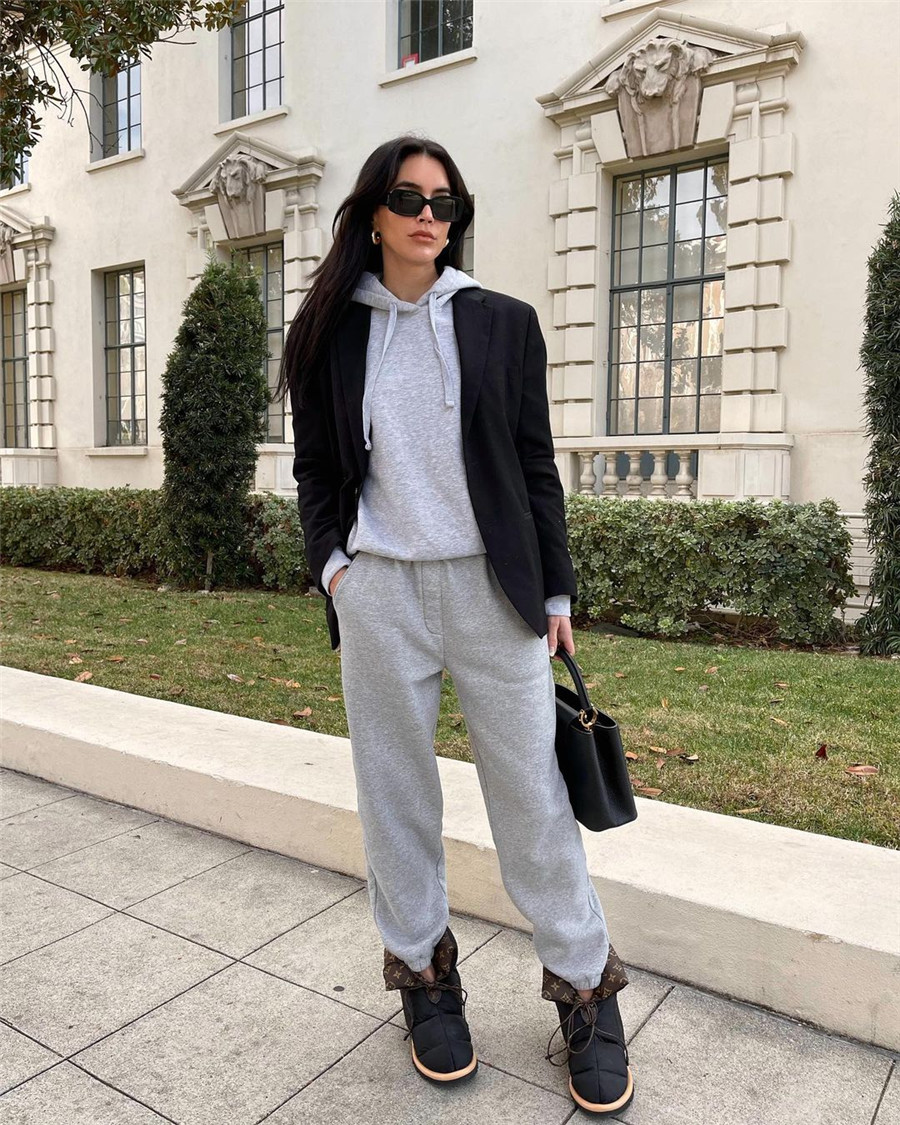 连帽卫衣的三种搭配思路,连帽卫衣新穿法