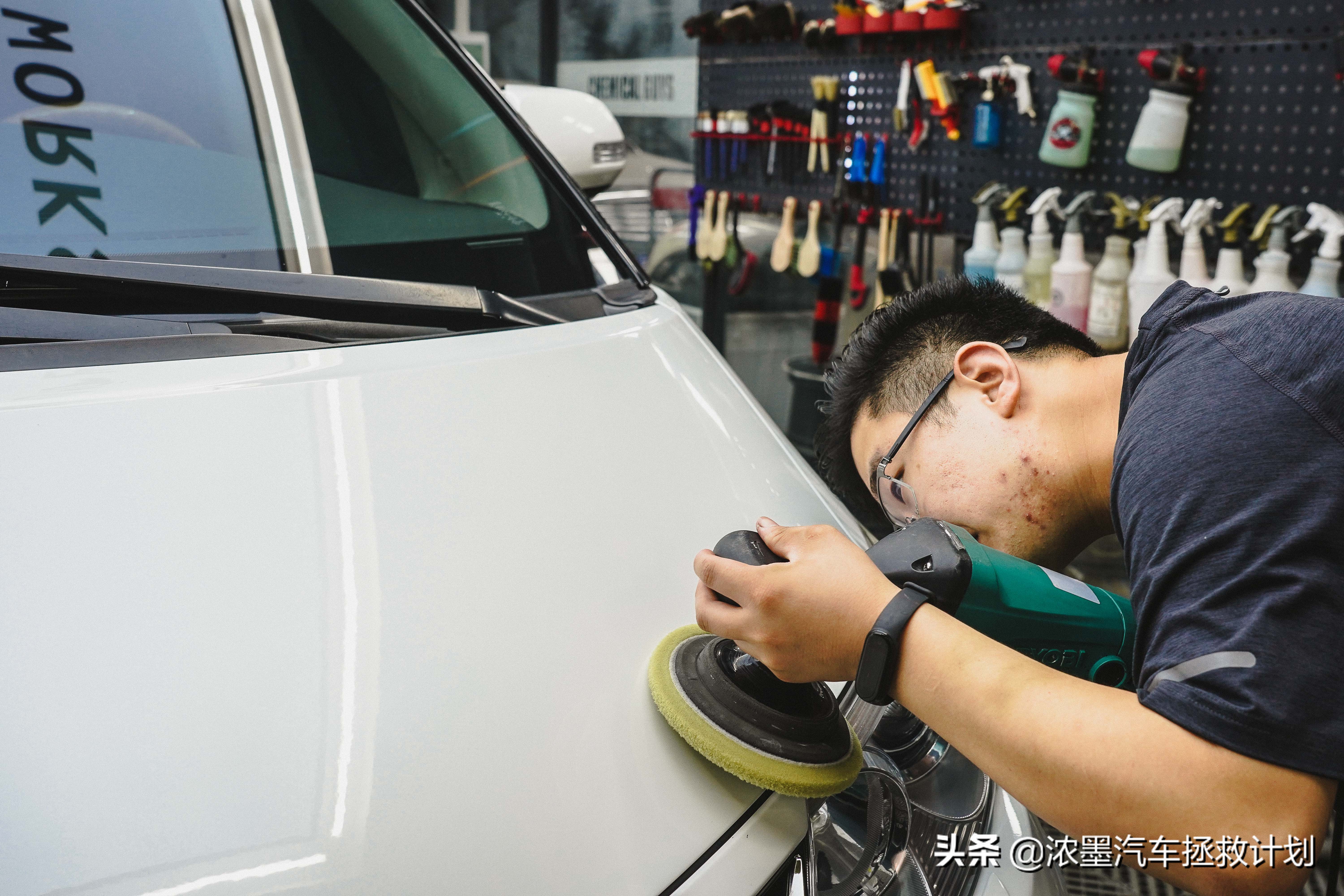 周到车管家,经典老车丰田普瑞维亚翻新整备