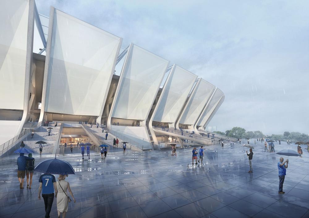 上海足球场设计,上海浦东专业足球场设计