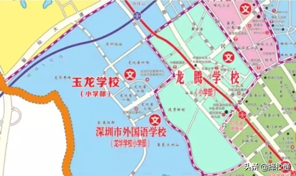 2019深圳龙岗区学区划分,深圳学区划分2023官网