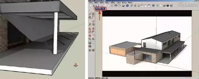 sketchup照片结合数据建模,sketchup建模教程房子不用cad