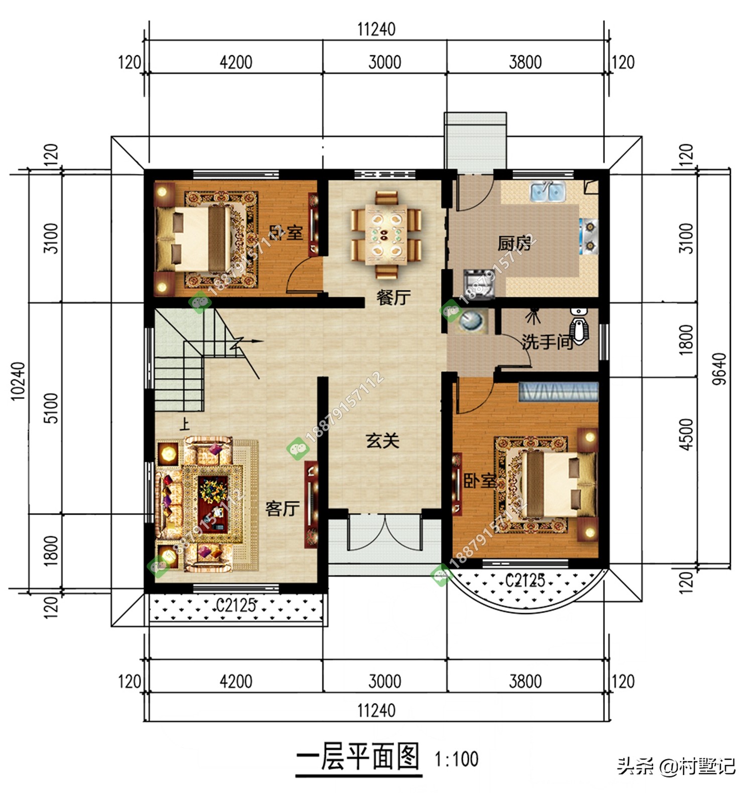 农村别墅不装修多少钱,农村别墅不超60万的