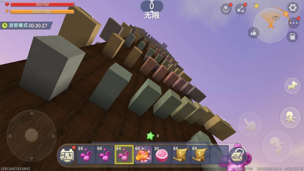 迷你世界跑酷游戏可以玩的,迷你世界如何快速创造通天跑酷