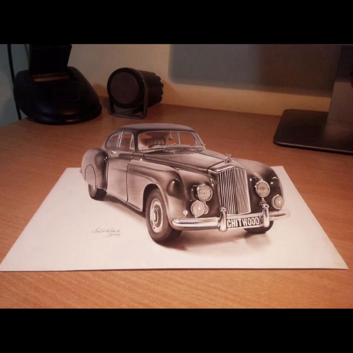 大开眼界,终于知道什么是3D绘画了,太惊喜了