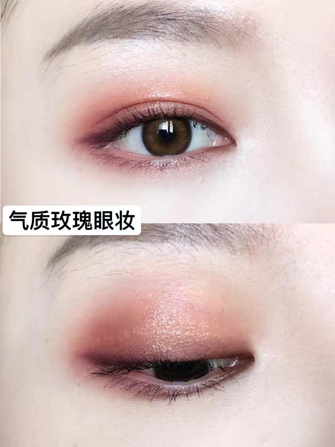 冬天用什么颜色的眼妆好看,秋季该有的爆闪橘色眼妆好看极了