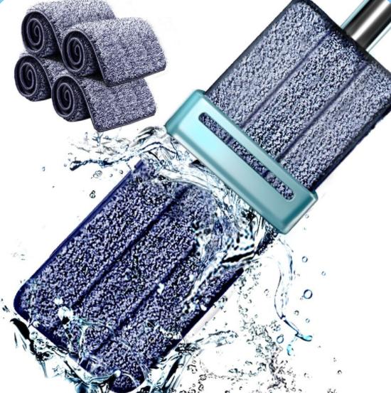 自带沥水功能的平板拖把,可以拧干的平板拖把