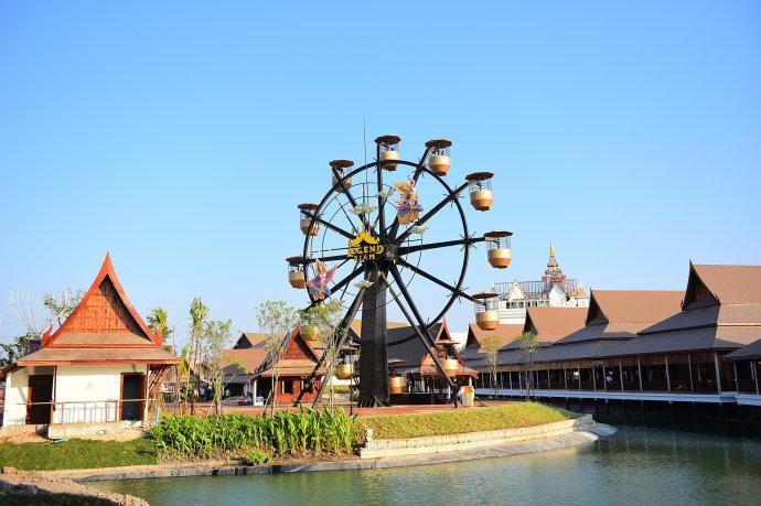 泰国暹罗古城打卡,超过半数中国游客前往泰国