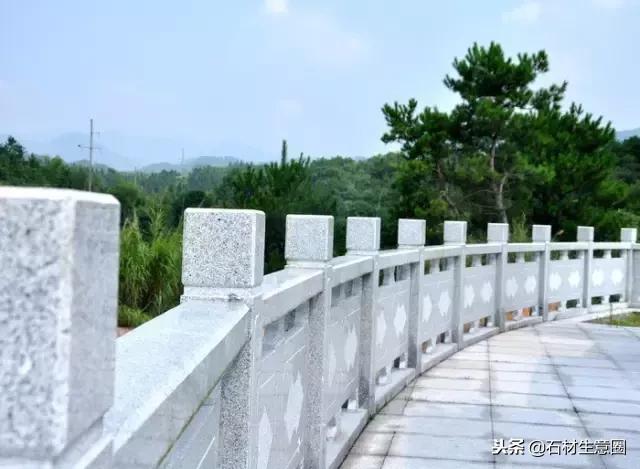 100种石材栏杆图片大全,汉白玉石柱栏杆多少钱一米