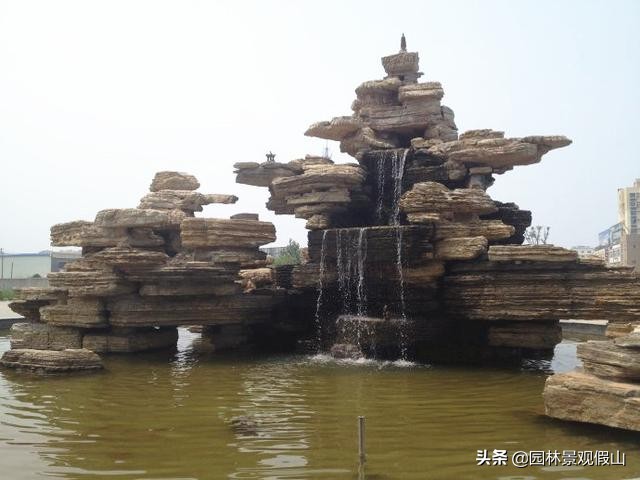 自己动手做墙壁假山流水景观,自己动手制作假山假石块