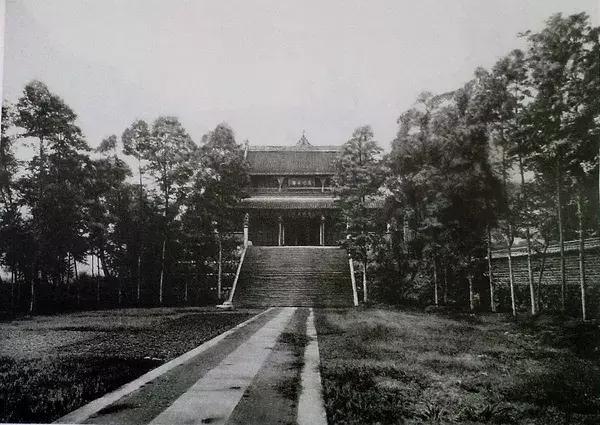 100年前中国风景建筑老照片,两亿多年前的景观