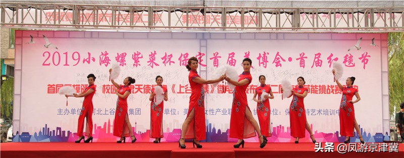 2019小海螺紫菜杯保定首届美博会·首届红毯节盛大开幕