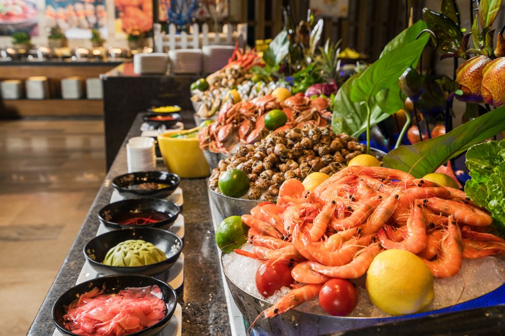 温江费尔顿凯莱酒店自助餐,费尔顿自助菜品