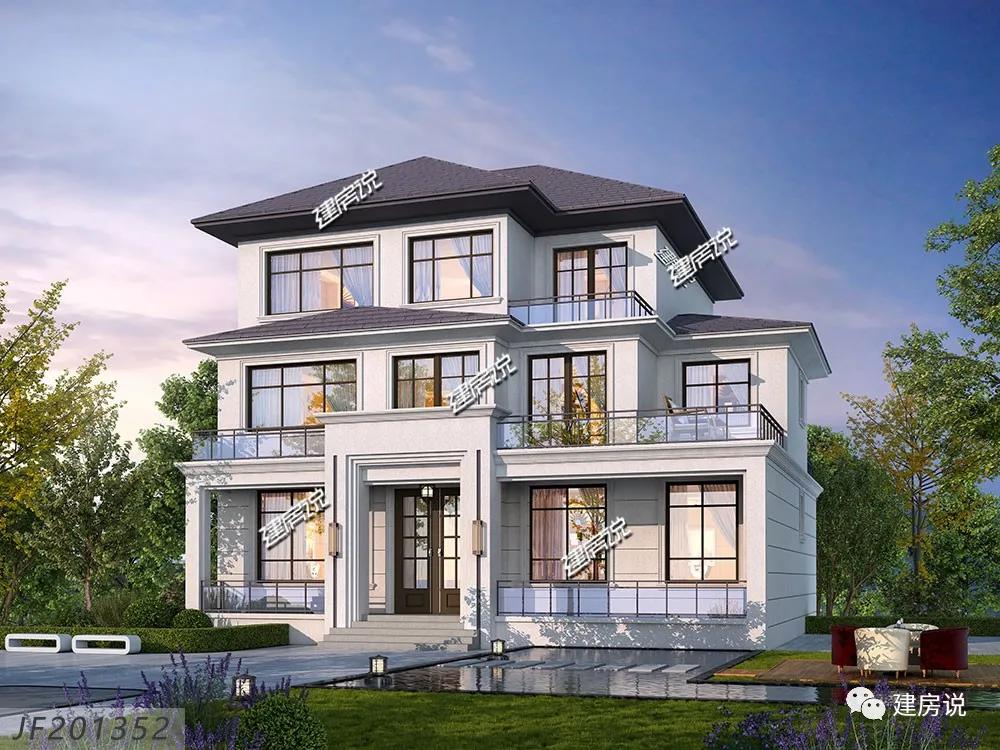 挑空复式别墅怎么设计,复式别墅挑空大客厅