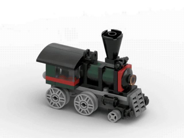 一套积木创意100种造型拼搭过程,百变造型拼搭积木