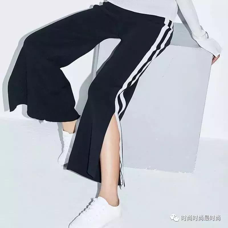 裤子裤腿开叉,裤子开衩常规版