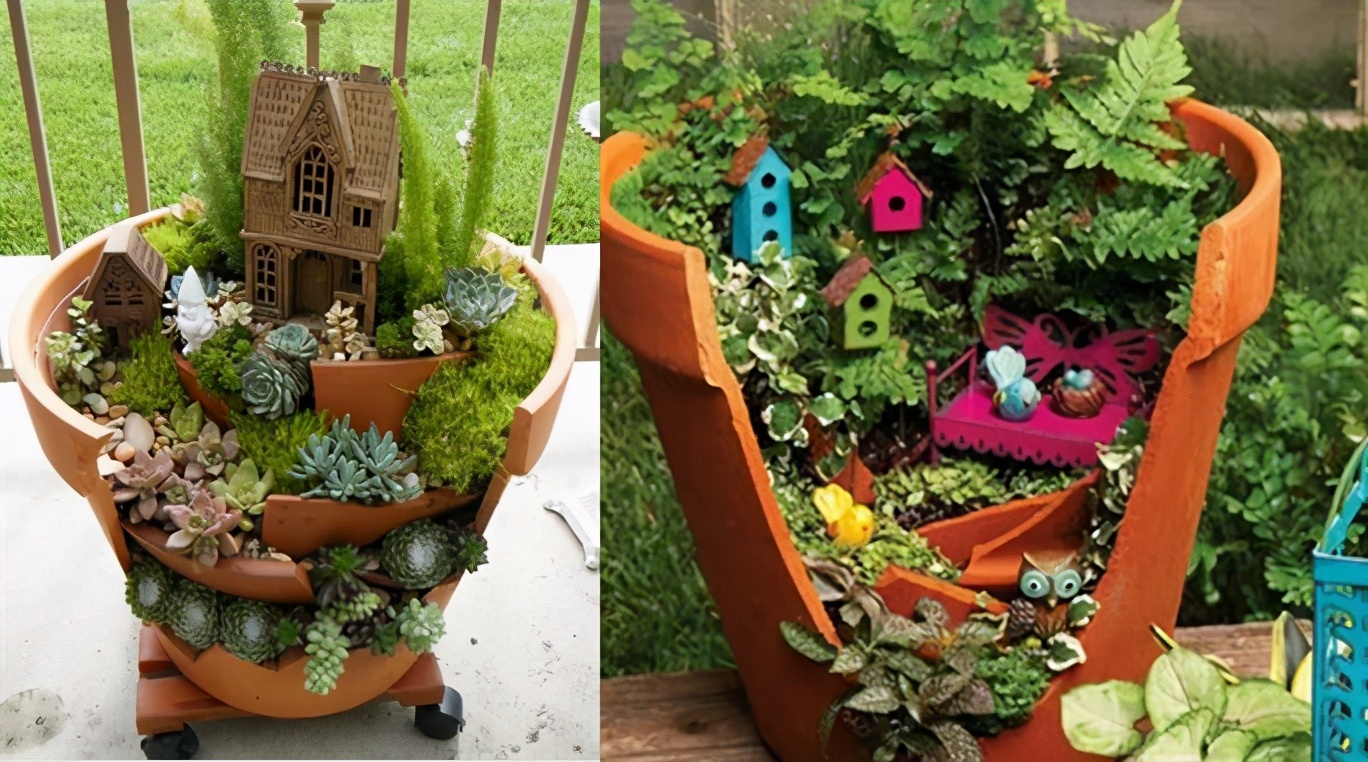 DIY自制花盆，让闲置品充满文艺气息