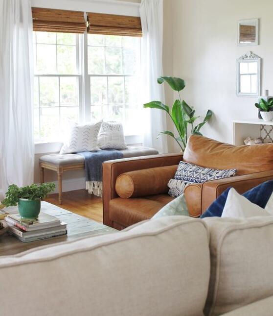 一空间也能装两种窗帘,一空间装饰