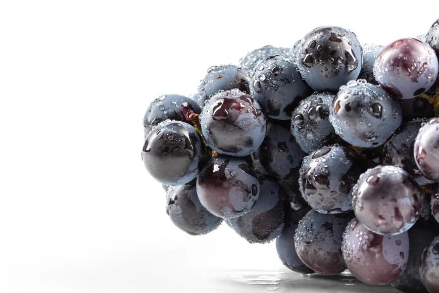 葡萄熟了但很小,葡萄有的熟了有的没熟