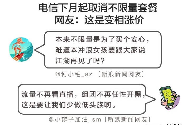 移动取消不限量流量套餐,取消不限量套餐原因