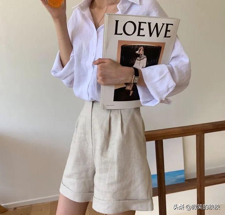 夏天穿一件长袖衬衫,夏天适合的长袖衬衫