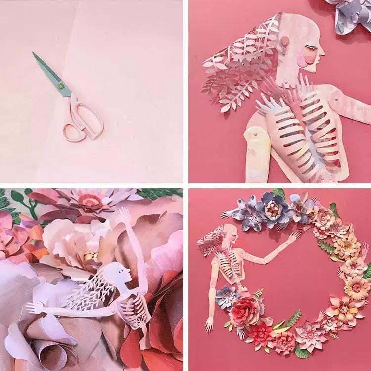 广州90后妹子用顶级纸艺解剖人体，看过的人惊艳到灵魂出窍