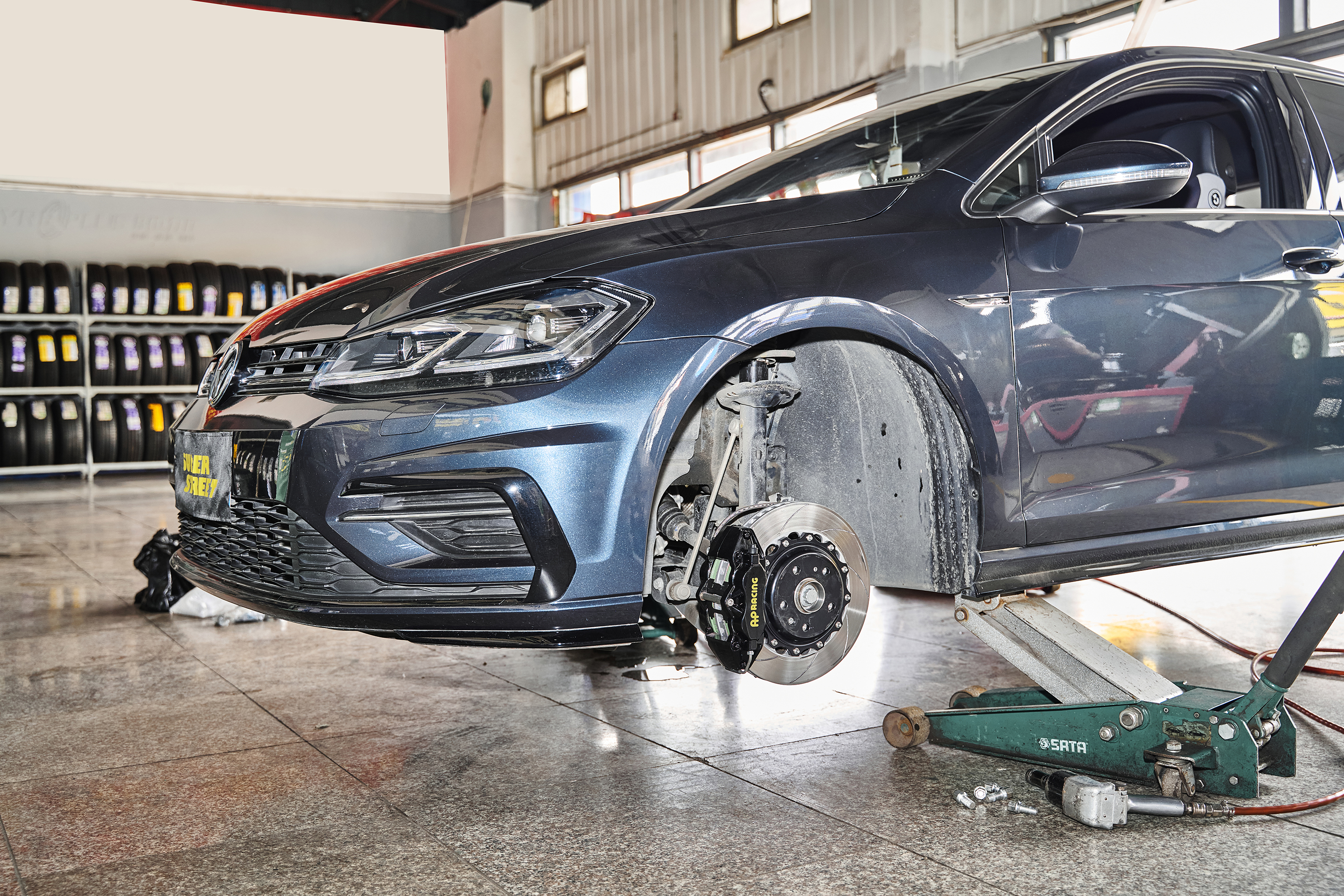 高尔夫7.5升级rline前杠,高尔夫6gti改装ap9200