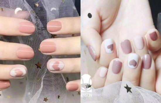 2020美甲流行款式短指甲显手白,指甲没长长可以做长美甲吗