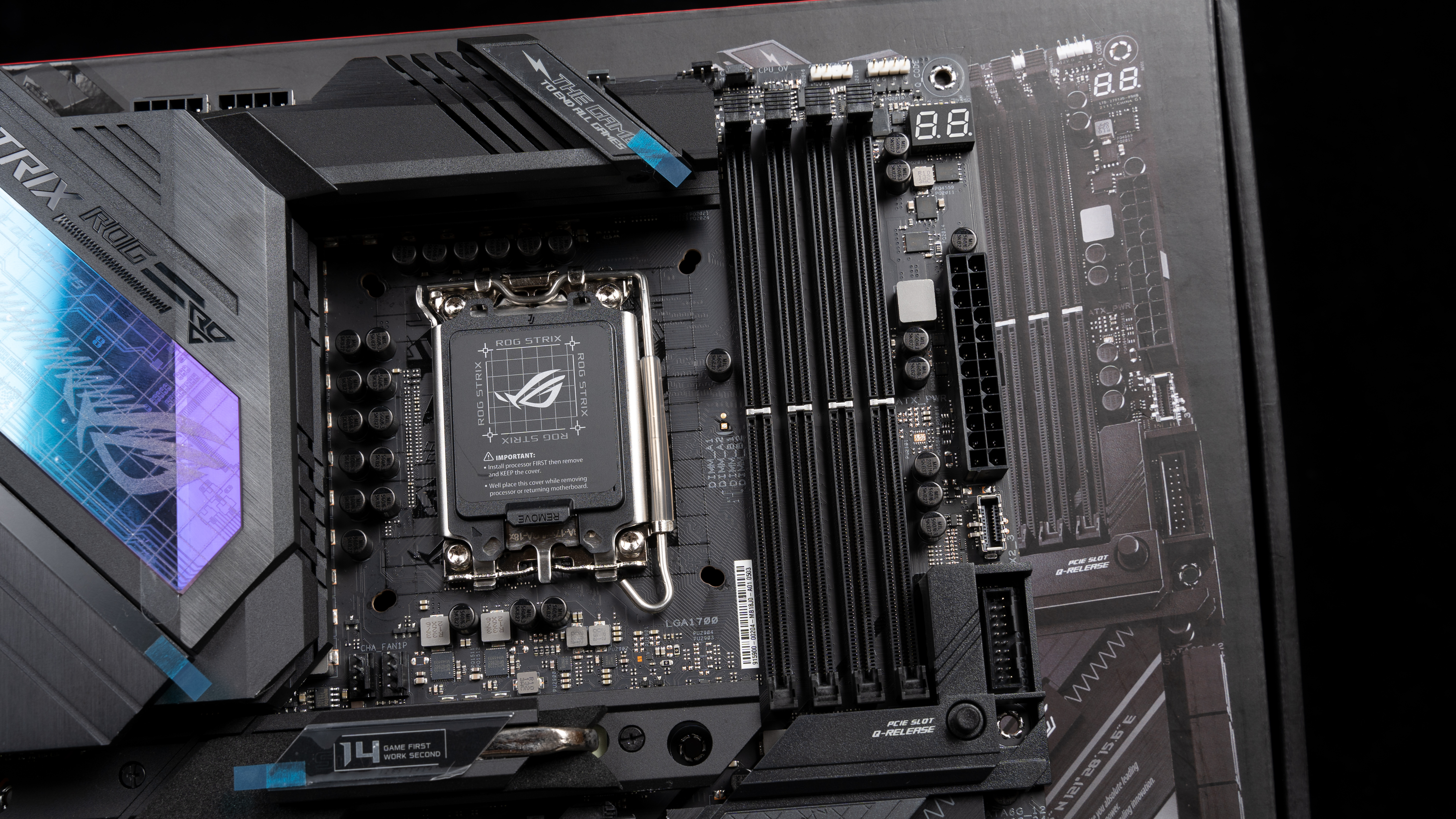 i9-12900K+ROGSTRIXZ690-E开箱测试，对比11900K提升巨大