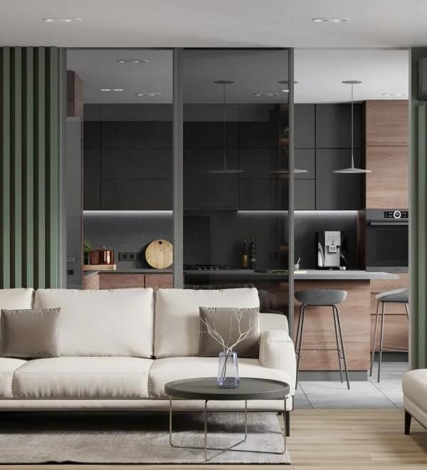 60平米沙发款式,60平小户型法式沙发墙